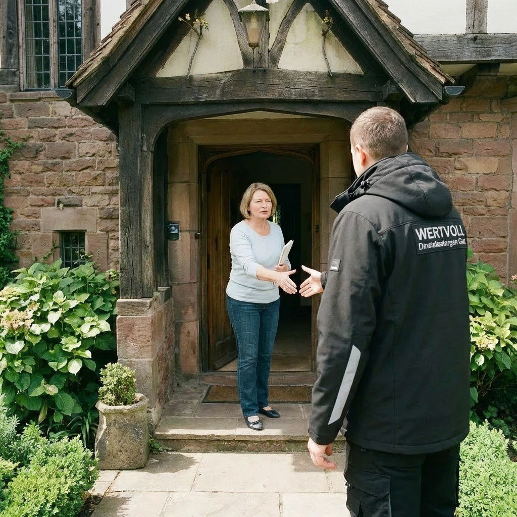 Persönliche Begrüßung